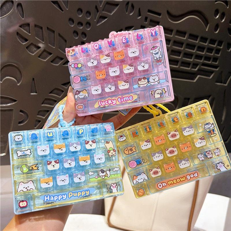 Electronics Gadgets Bag - 26 Keys Cute Mini Keyboard Fidget