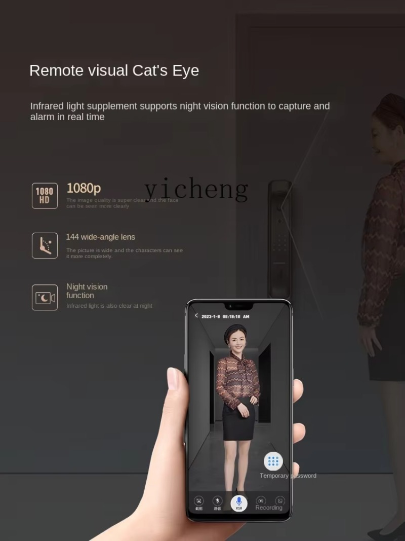 Electronics & Gadgets Icon - C19- Face Cat Eye Smart Door