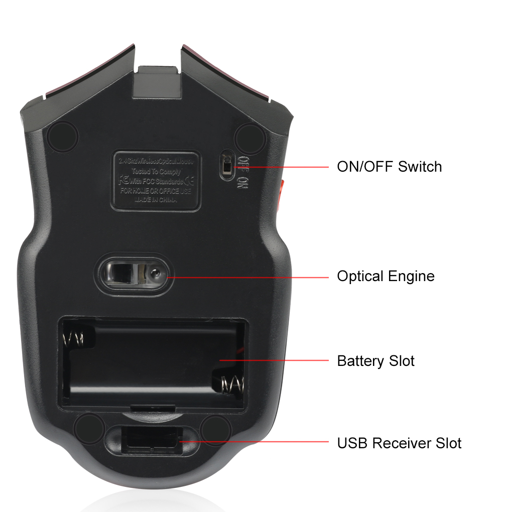 2.4G Wireless Mouse 1600DPI Op - Auto Mouse Mover review and price