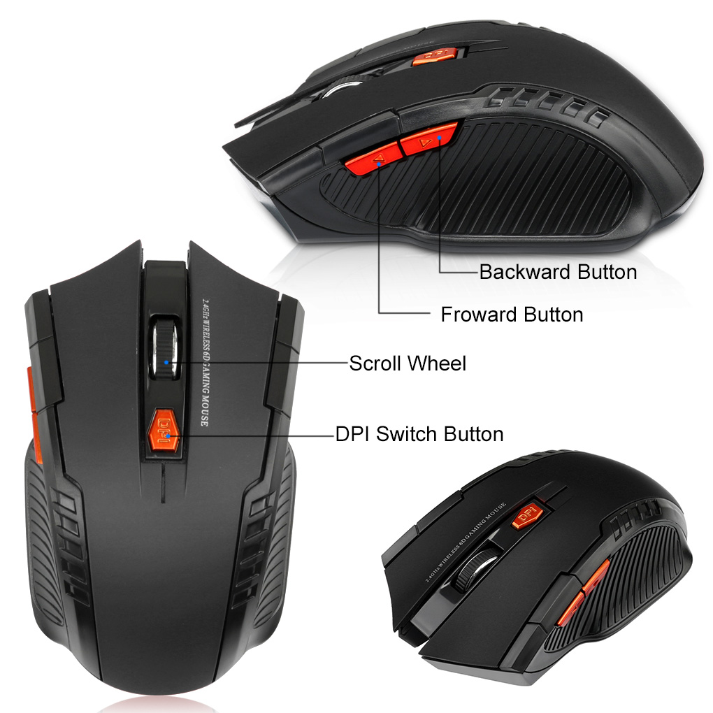 2.4G Wireless Mouse 1600DPI Op - Auto Mouse Mover review and price