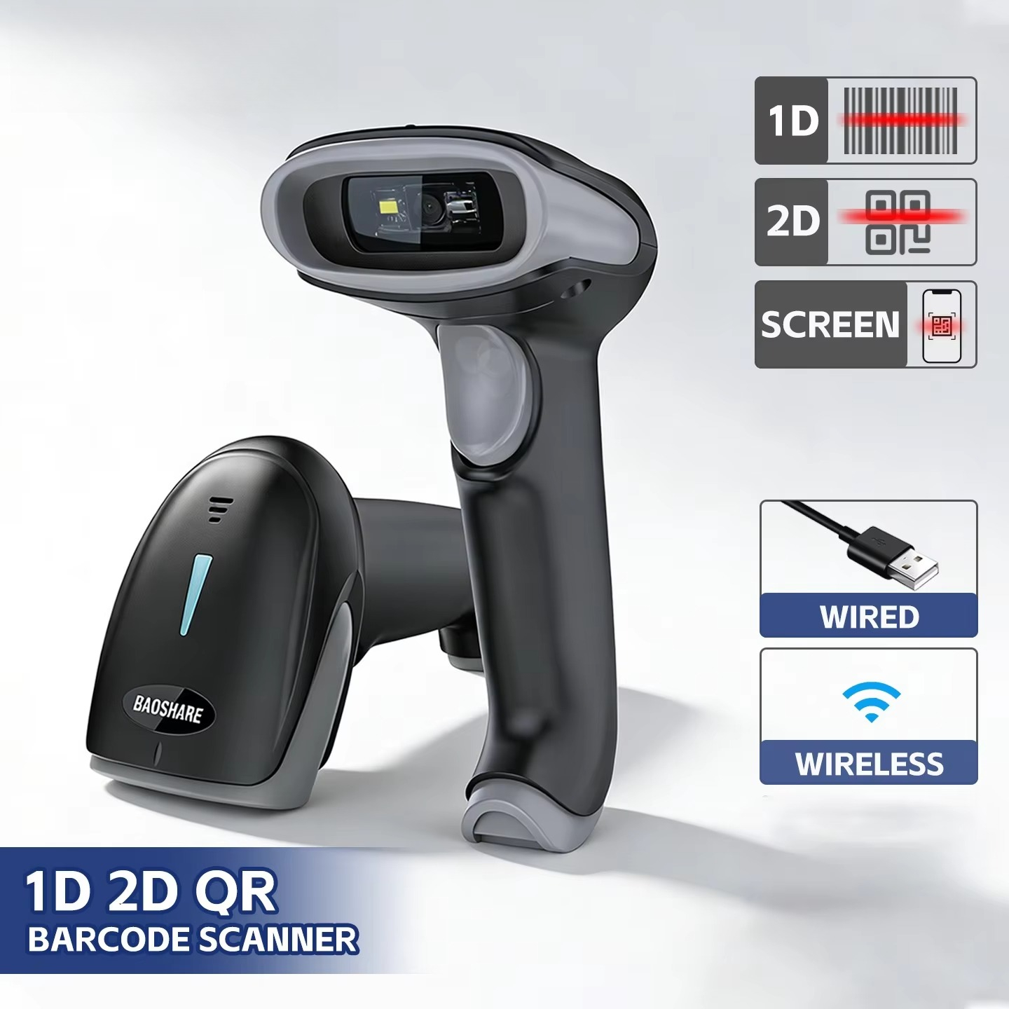 USB Wireless for 2.4G Barcode  - Barcode Scanner Wireless review and price