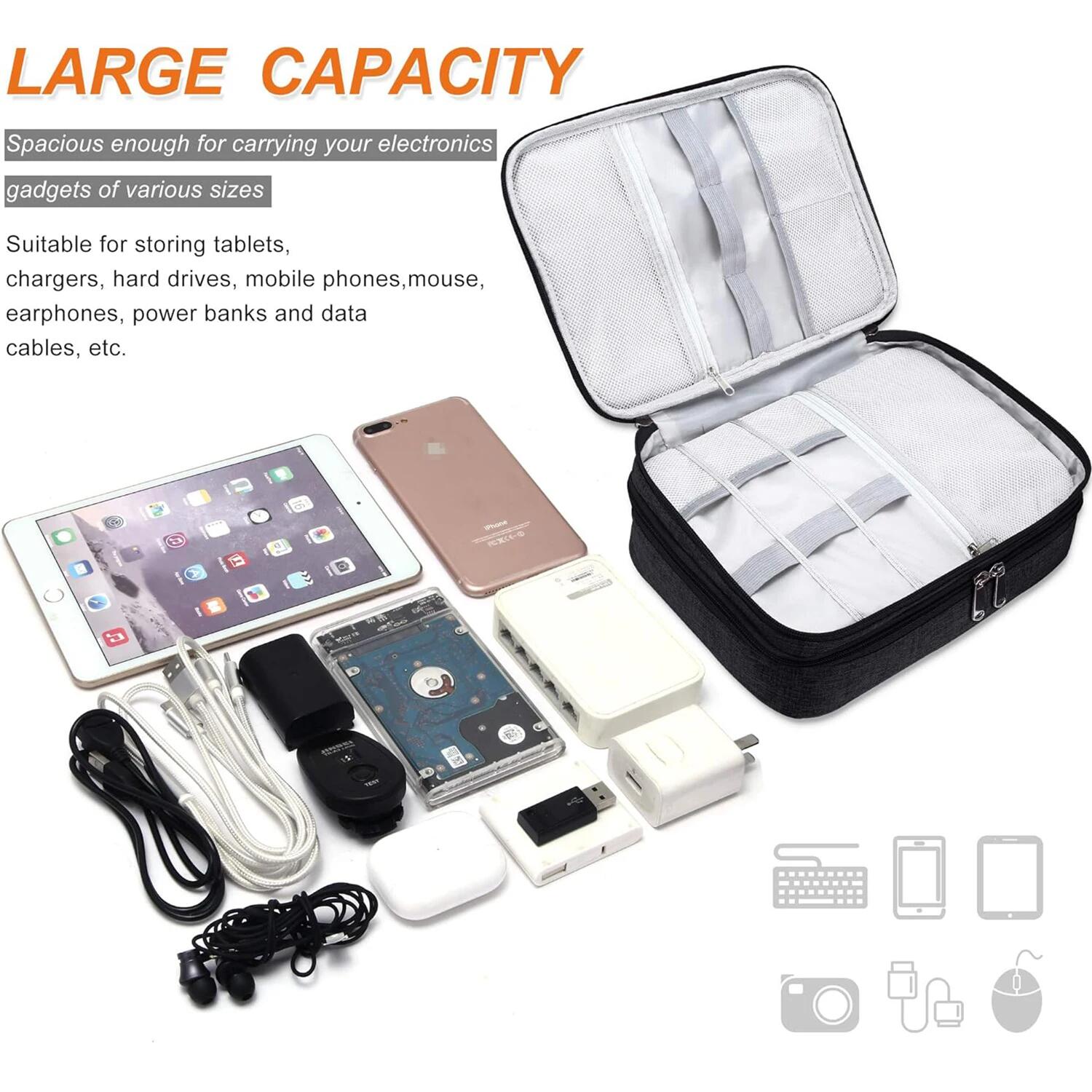Portable Digital Storage Bag U - Electronics Gadgets Bag review and price