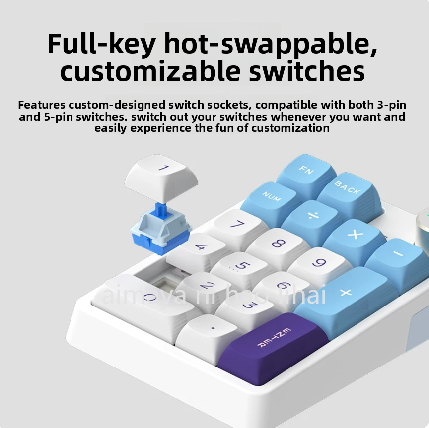 Kzzi K20 Mini Keypad Three Mod - Wireless Keyboard Mini review and price