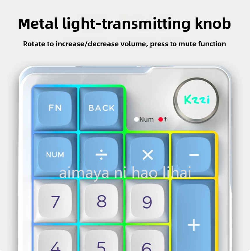 Kzzi K20 Mini Keypad Three Mod - Wireless Keyboard Mini review and price