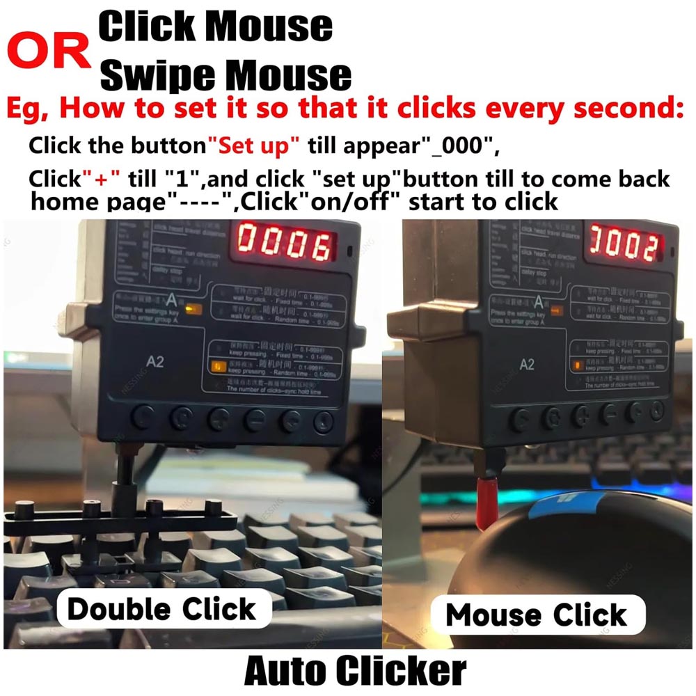 (ABC) Physical Click Auto Keyb - Auto Mouse Mover review and price