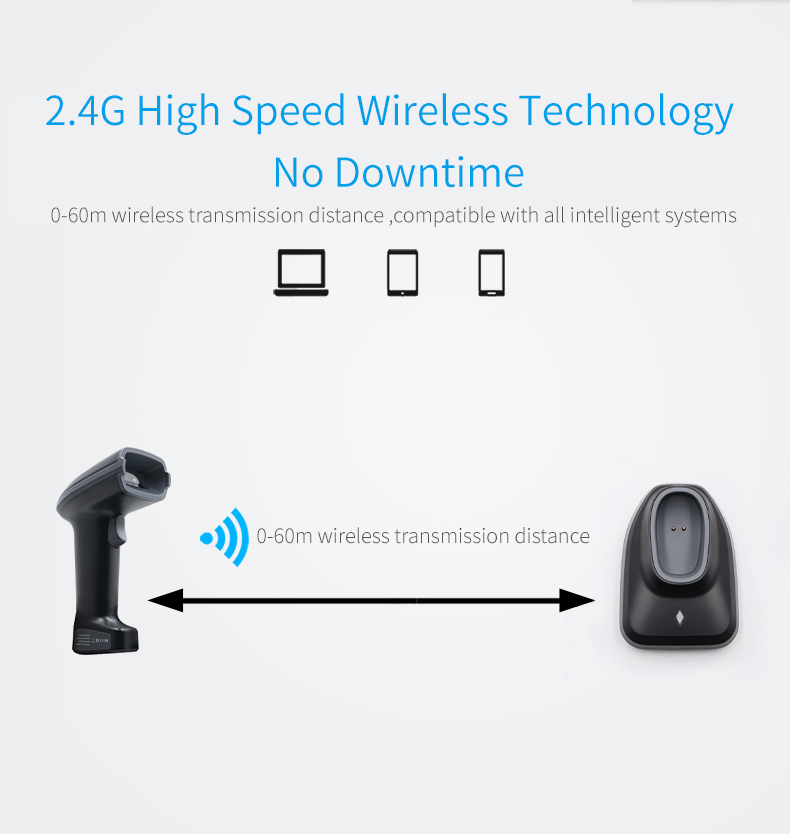 Wireless Barcode Scanner with  - Barcode Scanner Wireless review and price