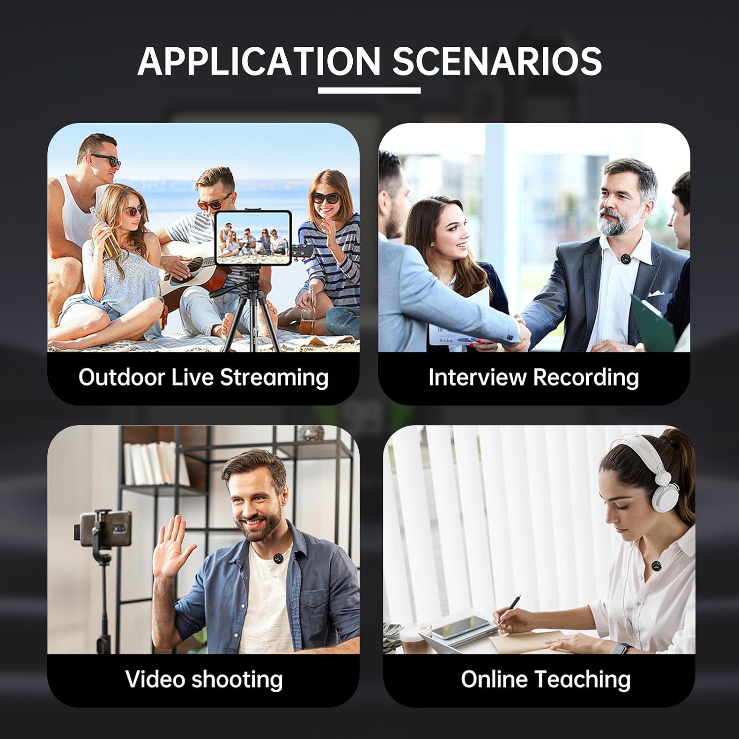 Wireless Lavalier Microphone f - Mini Electronics Gadgets review and price