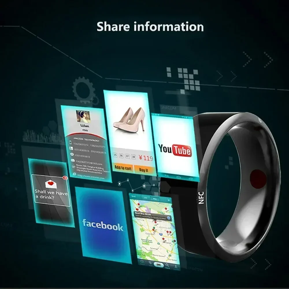 Fashion NFC Control Smart Ring - Nfc Tag Programmable review and price