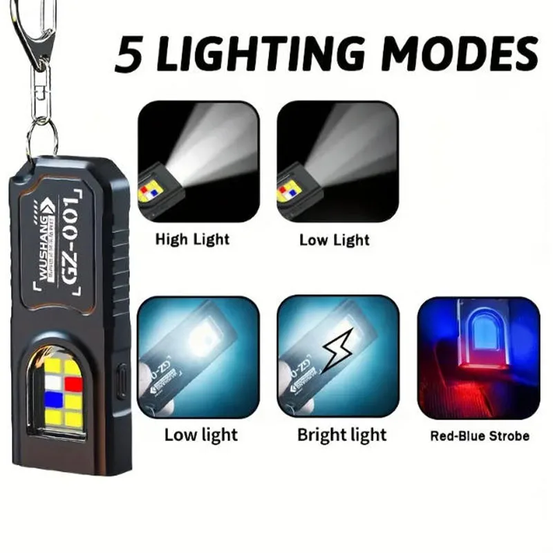 Powerful Mini COB LED Keychain - Mini Electronics Gadgets review and price