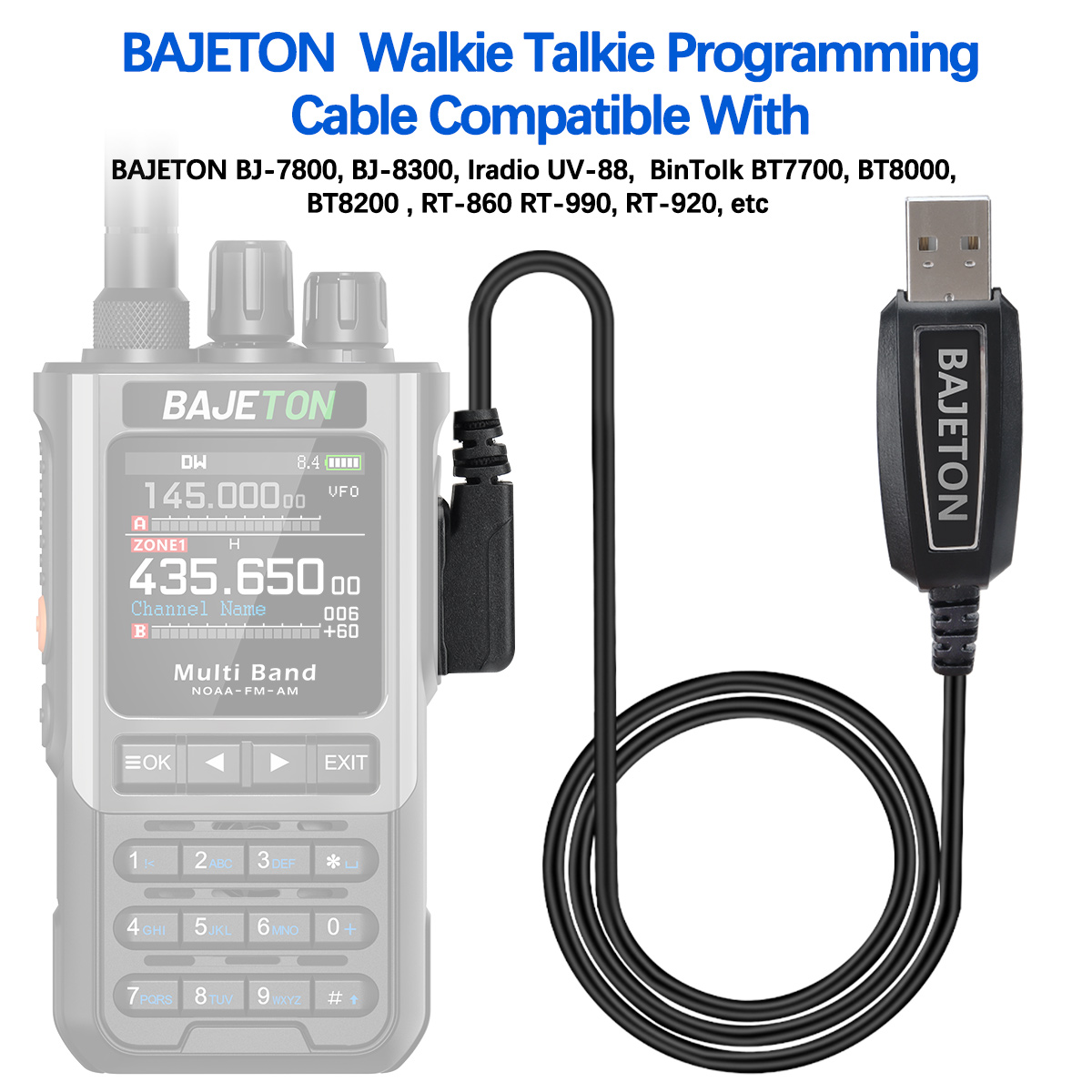 BAJETON Walkie Talkie USB Prog - Mini Electronics Gadgets review and price