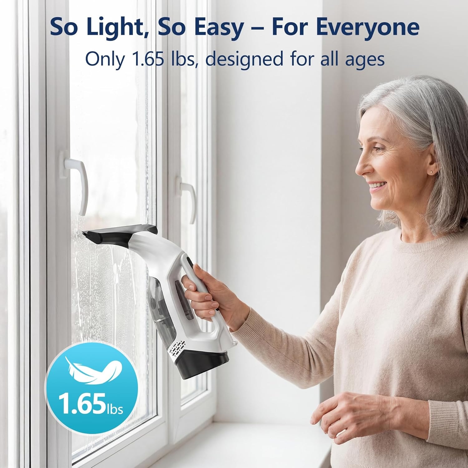 2000Pa Handheld Window Vacuum  - Electro Gadgets review and price