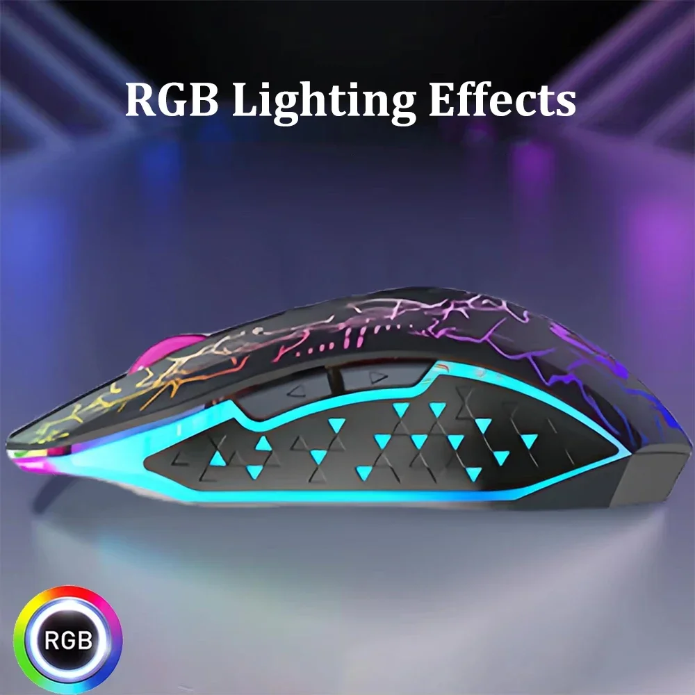 Bluetooth 5.2 Mouse RGB 2.4G W - Auto Mouse Mover review and price