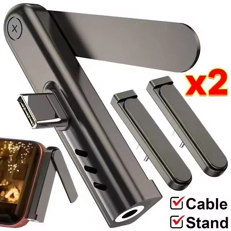 2/1PCS Portable USB C To 3.5mm - Mini Electronics Gadgets review and price