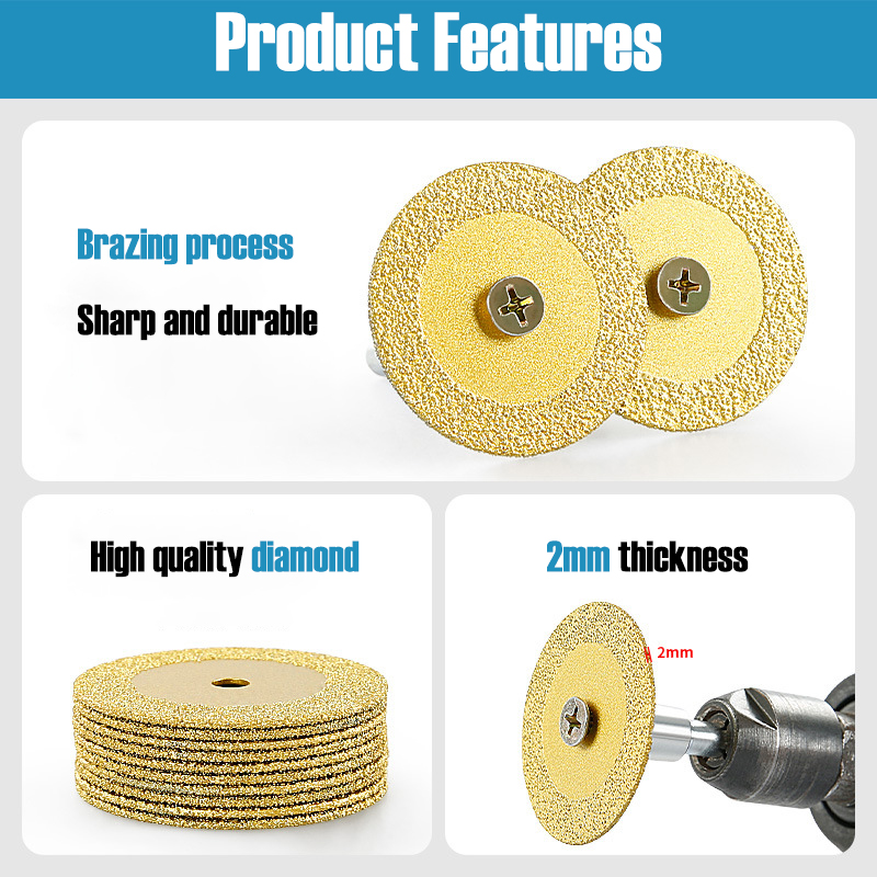 40mm Braze Diamond Saw Blade M - Electro Gadgets review and price