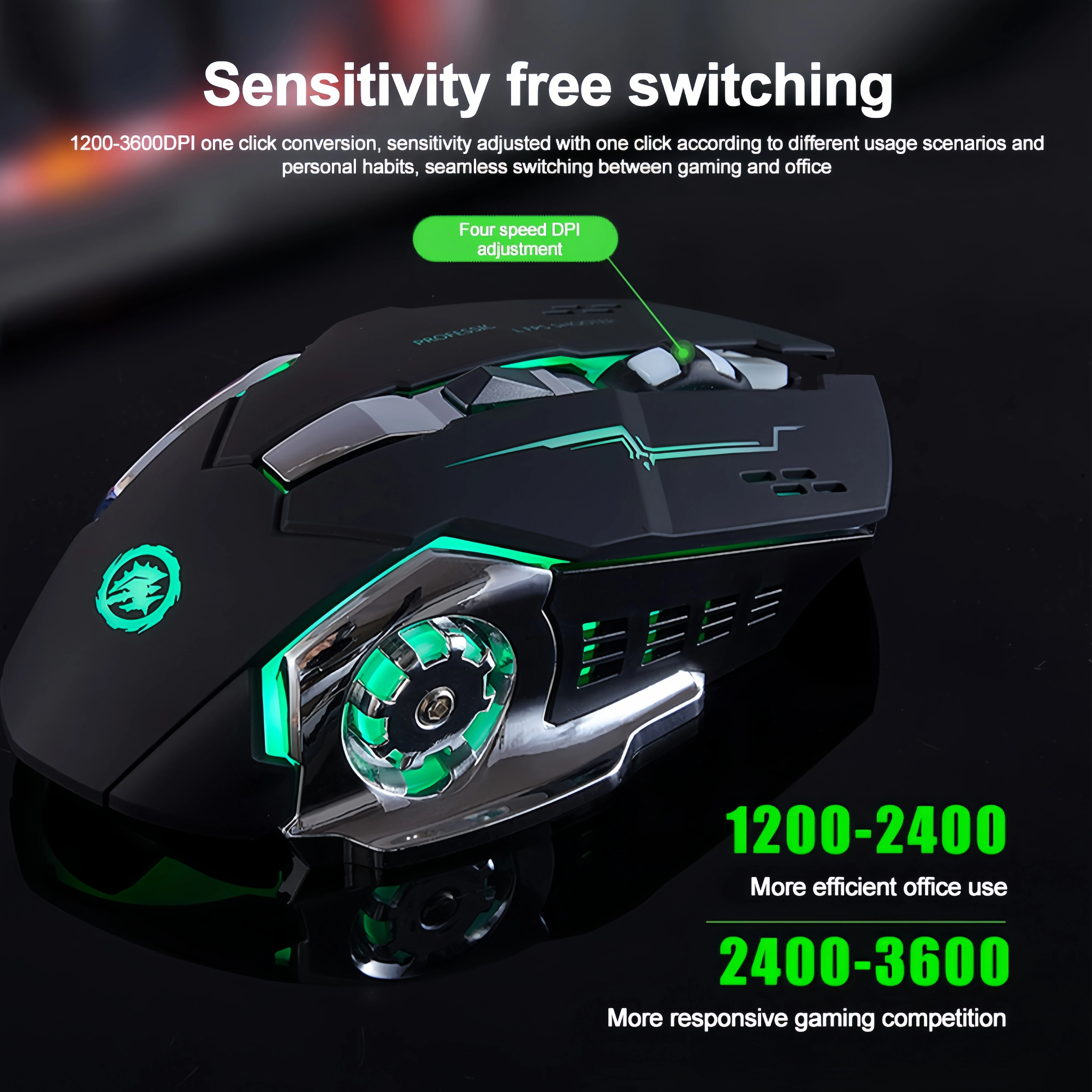 Bluetooth 5.2 Mouse RGB Gaming - Auto Mouse Mover review and price