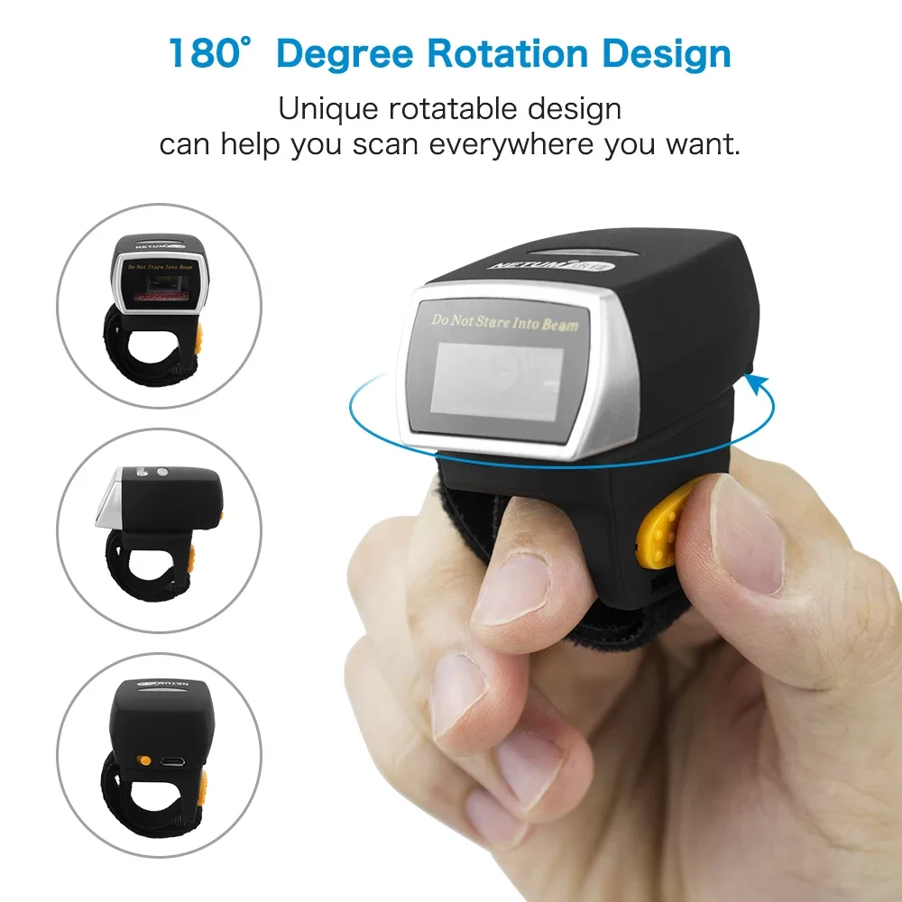 NEW Netum Mini Finger Ring Bar - Barcode Scanner Wireless review and price
