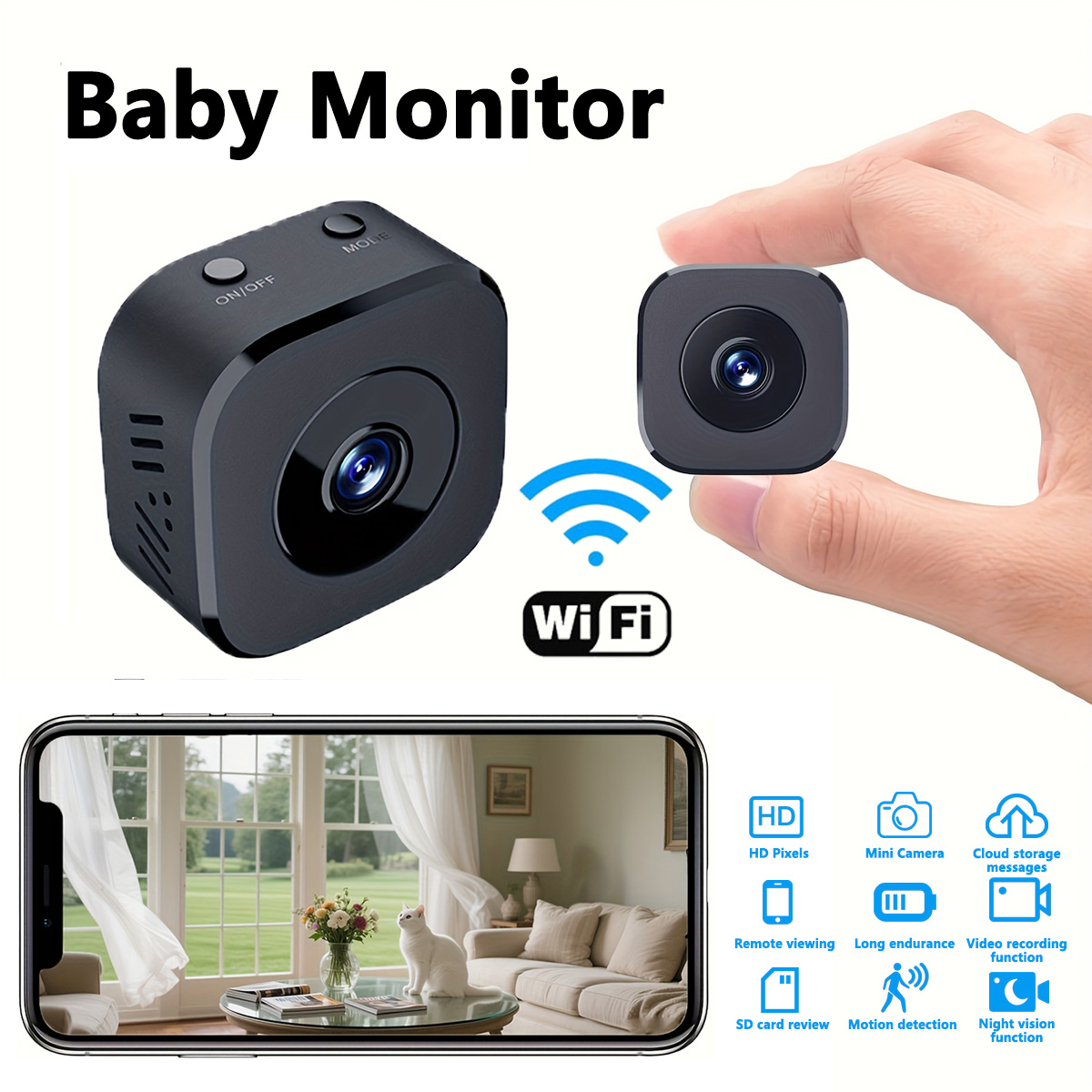 1080P HD Mini WiFi Camera Indo - Mini Electronics Gadgets review and price