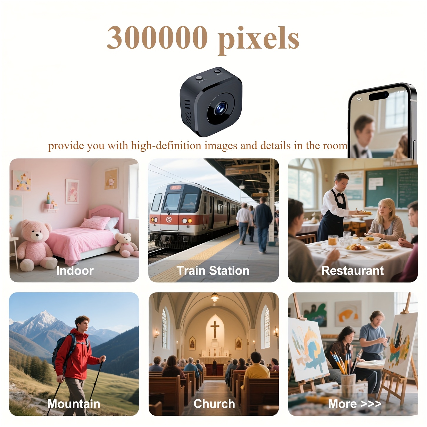 1080P HD Mini WiFi Camera Indo - Mini Electronics Gadgets review and price