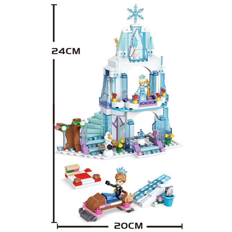 Elsa Ice Castle Building Block - Elsa Gadget review and price