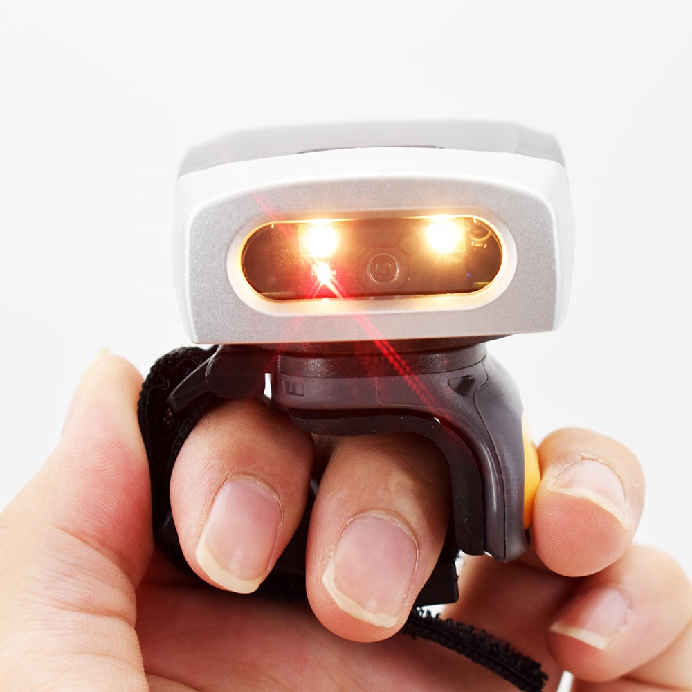 Portable Wireless 2D Ring Fing - Barcode Scanner Wireless review and price