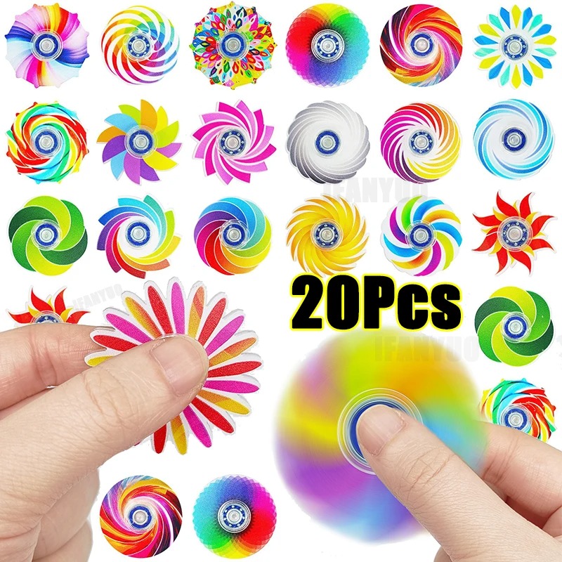 5-20Pcs Mini Ranbow Fidget Spi - Electronics Gadgets Bag review and price