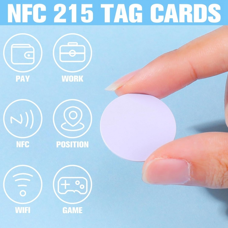 25mm NTAG215 NFC Adhesive Stic - Nfc Tag Programmable review and price