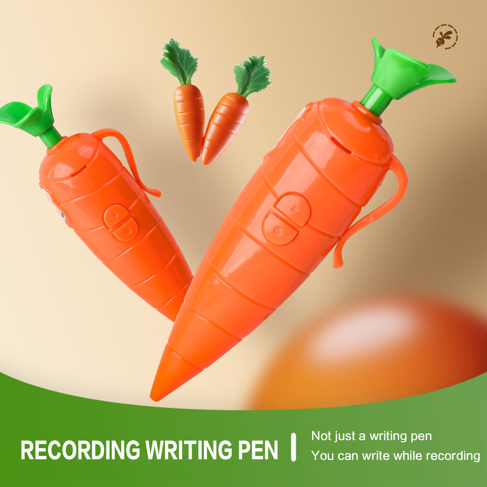 Carrot-Shaped Voice Recorder P - Voice Recorder Pen review and price