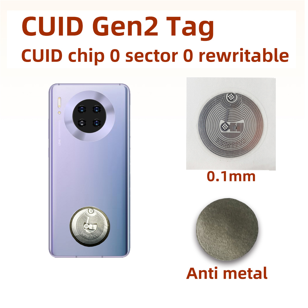 cuid Sticker Wet Inlay 13.56mh - Nfc Tag Programmable review and price