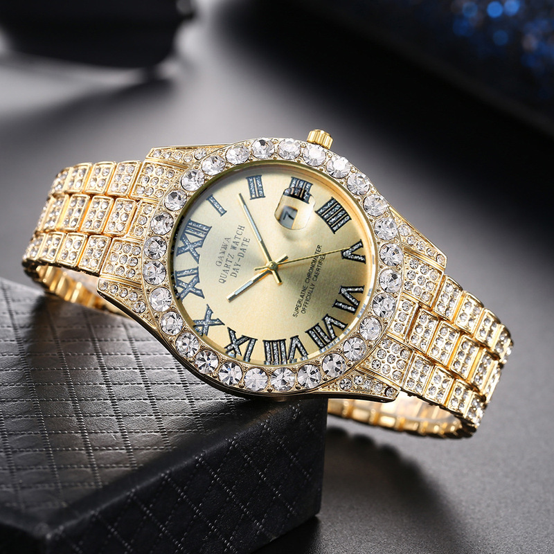 Men Quartz Watch Luxury Steel  - Electronics Gadgets For Men review and price