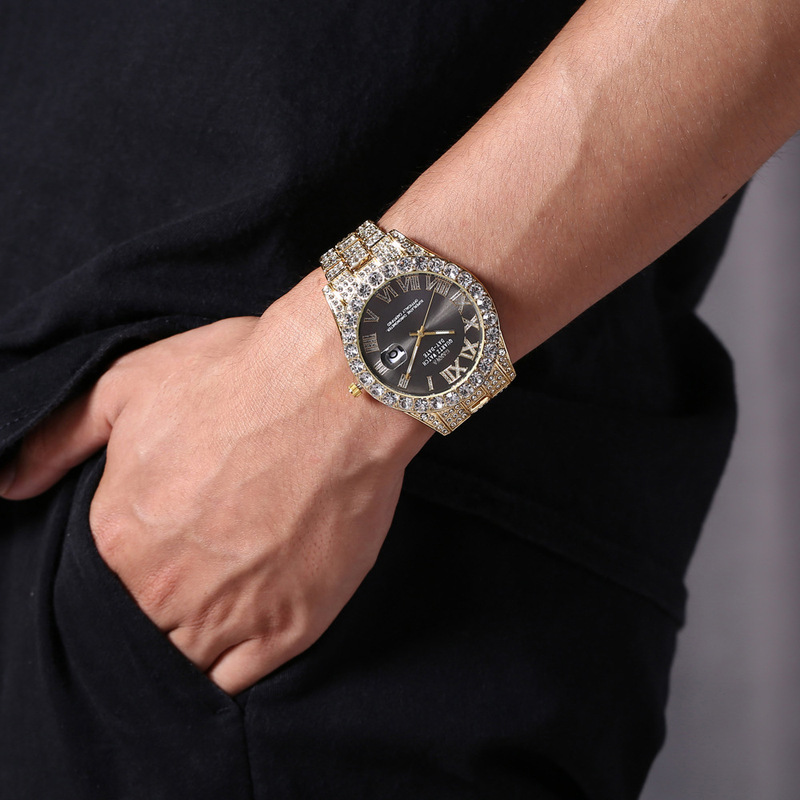 Men Quartz Watch Luxury Steel  - Electronics Gadgets For Men review and price