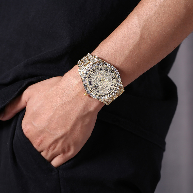 Men Quartz Watch Luxury Steel  - Electronics Gadgets For Men review and price
