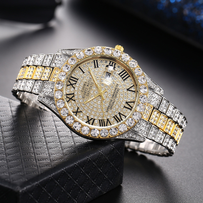 Men Quartz Watch Luxury Steel  - Electronics Gadgets For Men review and price