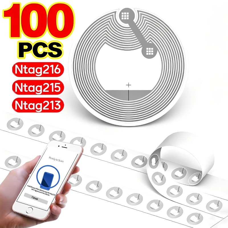 100/5PCS NTAG213/NTAG215/NTAG2 - Nfc Tag Programmable review and price