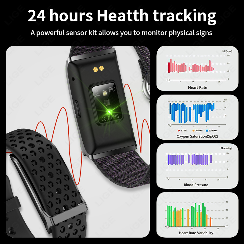 LIGE 100+ Sport Fitness Tracke - Electronics Gadgets For Men review and price