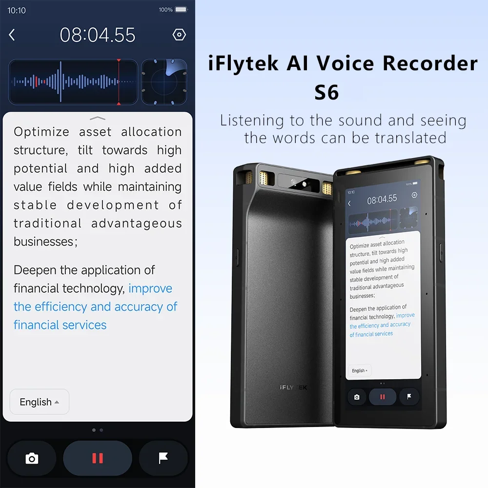 iFlytek AI Recorder S6 Voice R - Voice Recorder Pen review and price