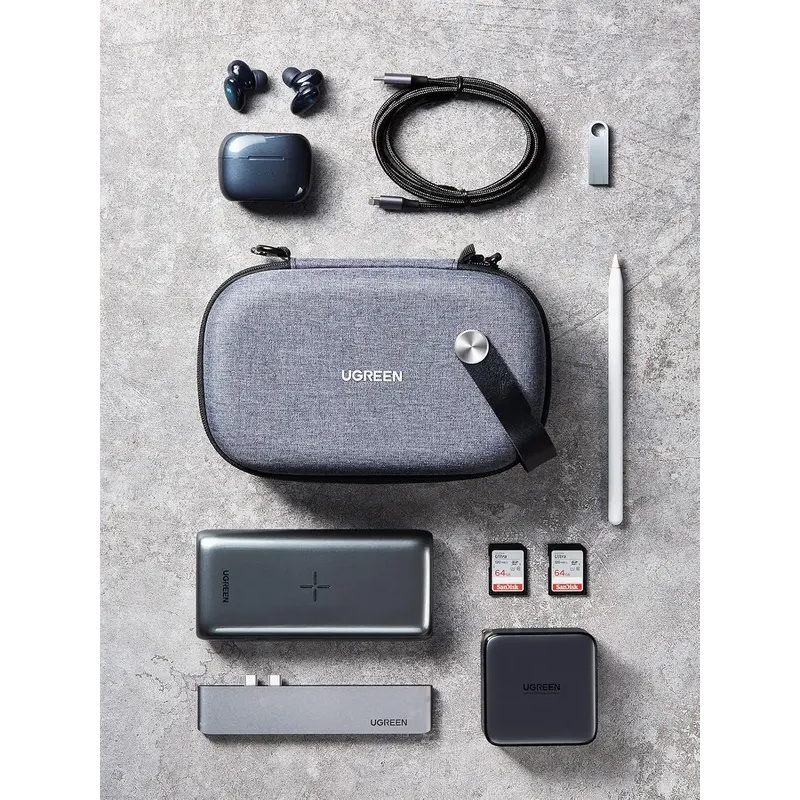 Original UGREEN Travel Accesso - Electronics Gadgets Bag review and price