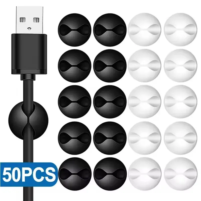 5/50Pcs Mini Cable Organizer S - Mini Electronics Gadgets review and price