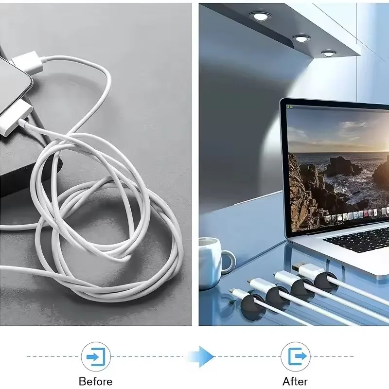 5/50Pcs Mini Cable Organizer S - Mini Electronics Gadgets review and price
