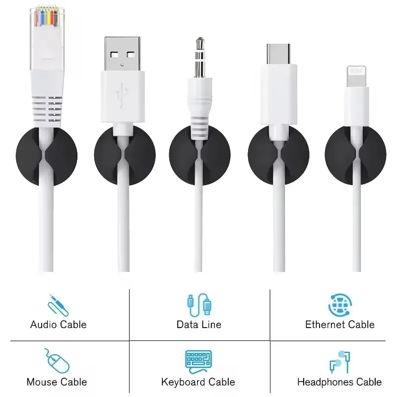 5/50Pcs Mini Cable Organizer S - Mini Electronics Gadgets review and price