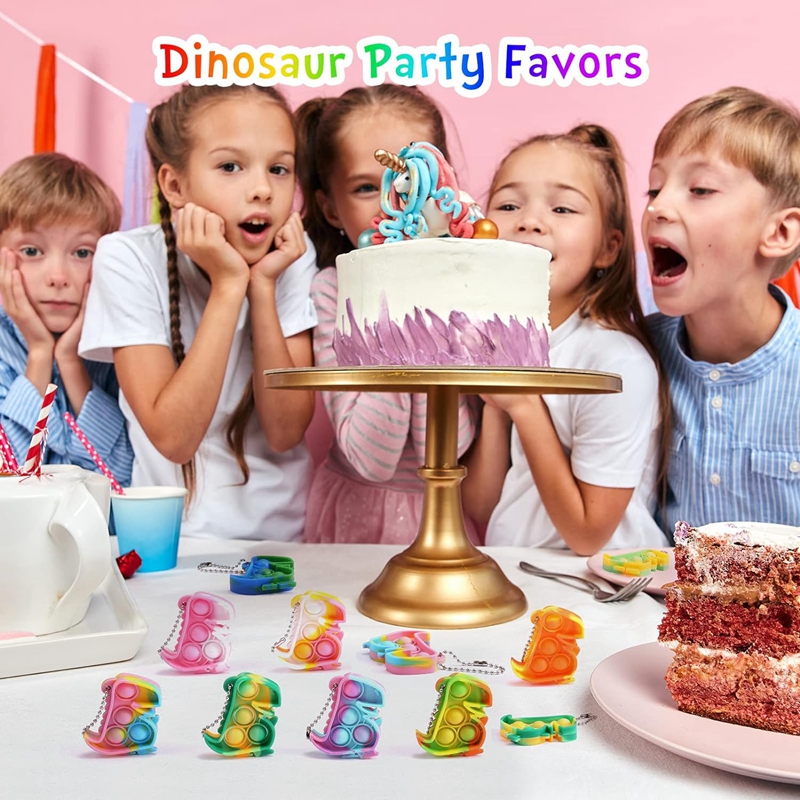 10/20pcs Mini Dinosaur Pop Key - Electronics Gadgets Bag review and price