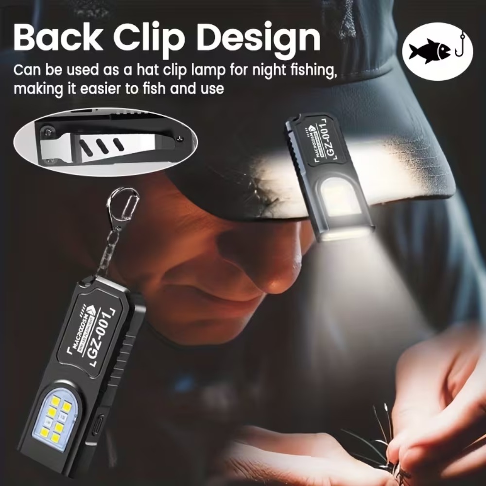 Mini COB LED Keychain Flashlig - Mini Electronics Gadgets review and price