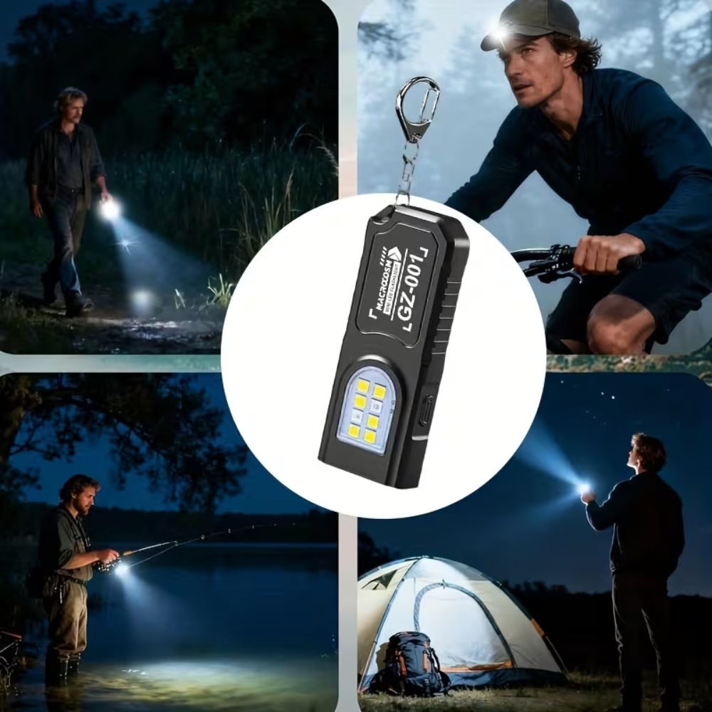 Mini COB LED Keychain Flashlig - Mini Electronics Gadgets review and price